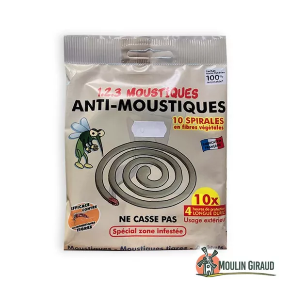 Spirales Anti-moustiques S x10