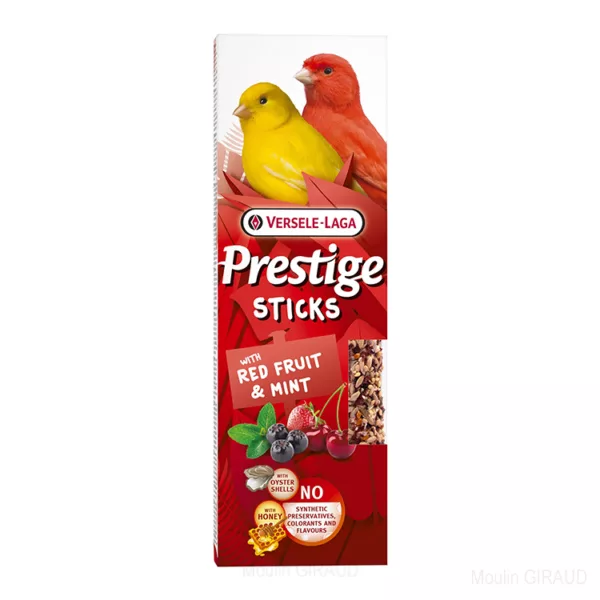 Sticks Canaris Fruits Rouges et Menthe x2