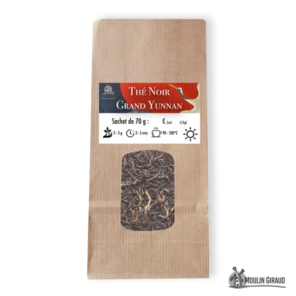 Thé noir grand Yunnan
