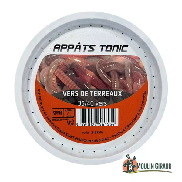 Vers de Terreau PLC (35/40 vers)