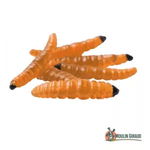 Leurre Teignes Orange x15